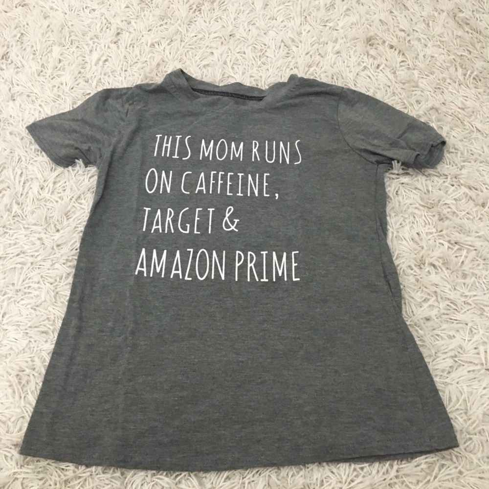 Mom Runs On Caffeine, Target & Amazon Prime